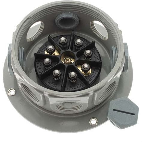 truck lite round junction box|round super 50 junction box.